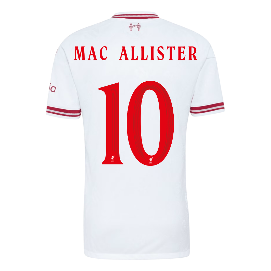 Liverpool Away Jersey 2026/27 - MAC ALLISTER #10 (Player Version)