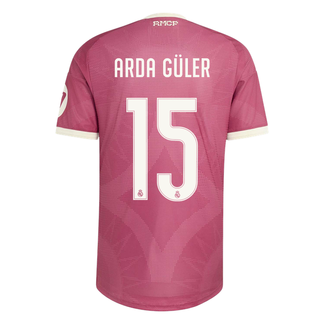 Real Madrid Third Away Jersey 2026/27 - ARDA GÜLER #15 (Player Version)