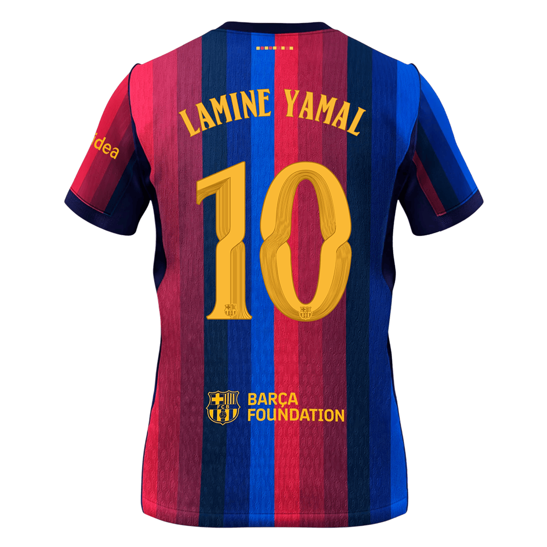 Barcelona Home Jersey 2026/27 - LAMINE YAMAL #10 - UCL
