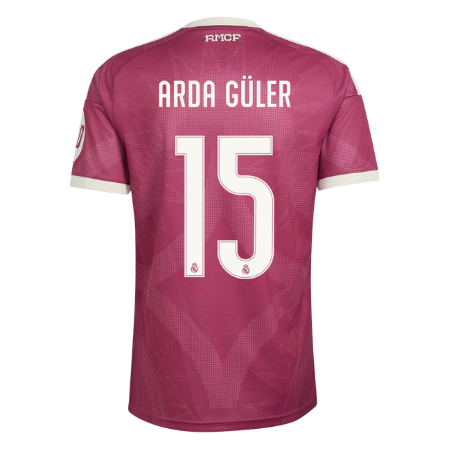 Real Madrid Third Jersey 2026/27 - ARDA GÜLER #15