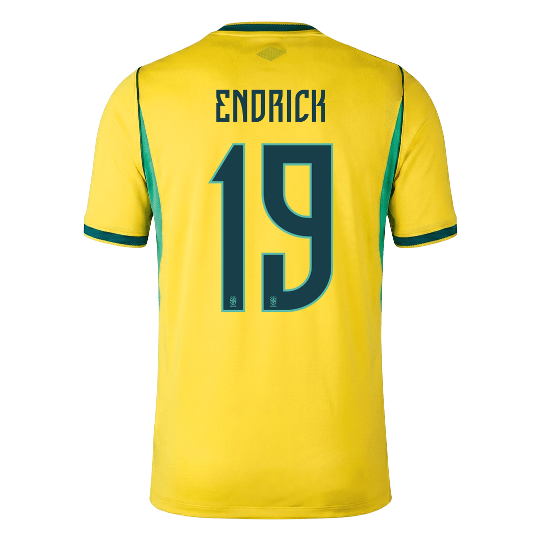 Brazil World Cup 2026 Home Jersey - ENDRICK #19