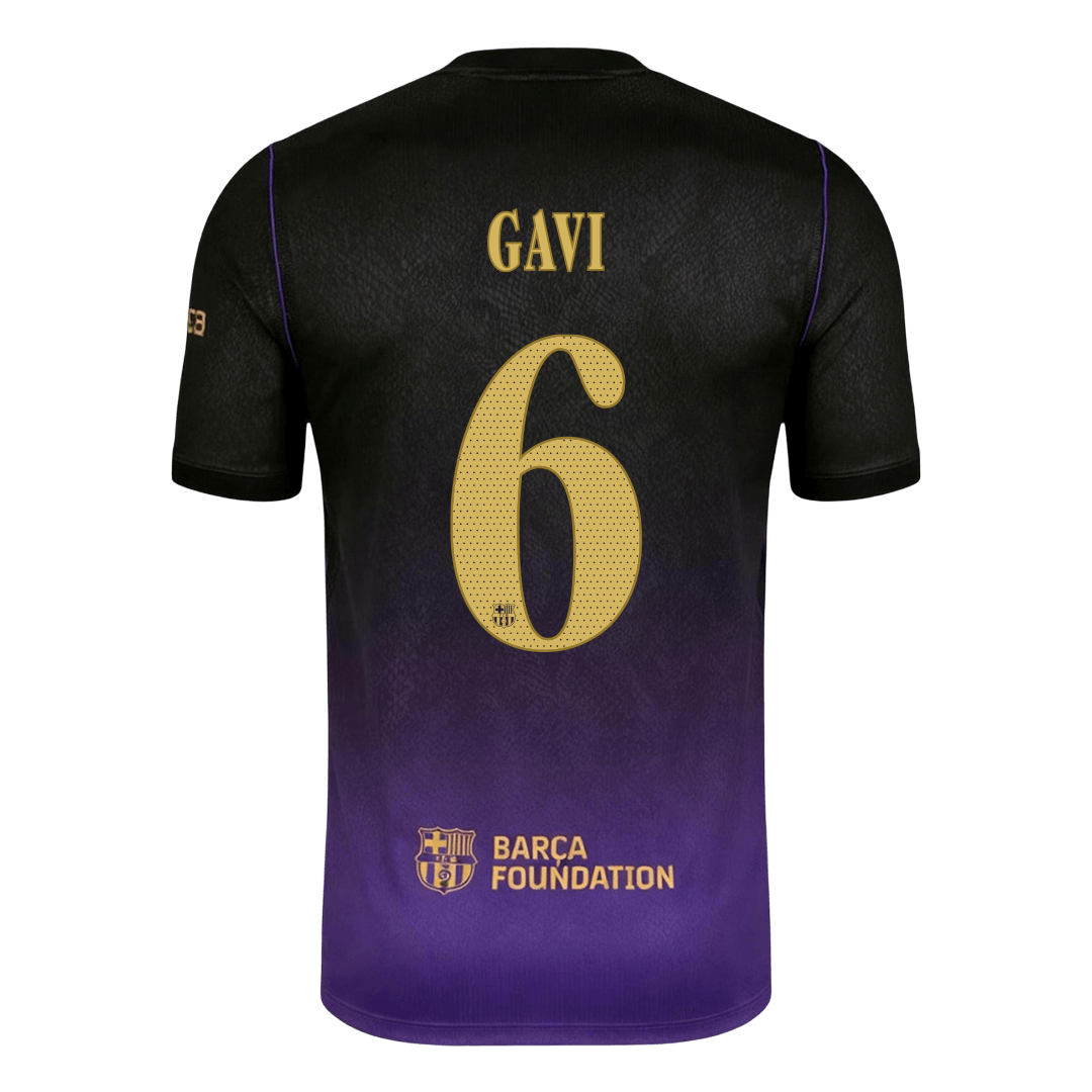 Barcelona Away Jersey 2026/27 - GAVI #6 - UCL