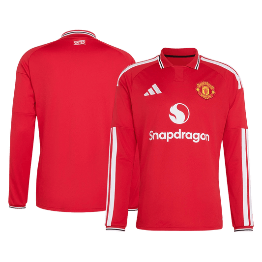 Manchester United Home Long Sleeve Jersey 2026/27