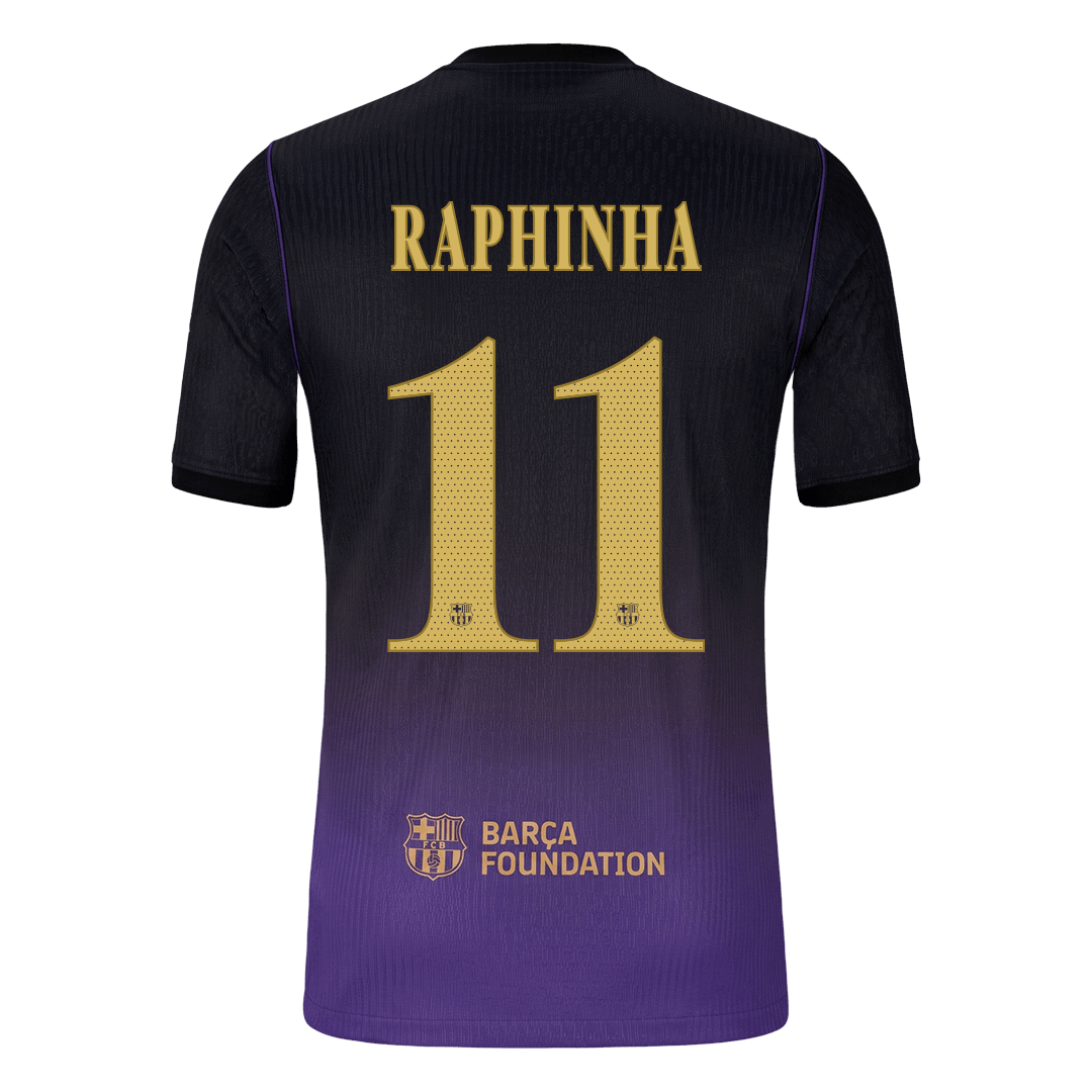 Barcelona Away Jersey 2026/27 - RAPHINHA #11 - UCL (Player Version)