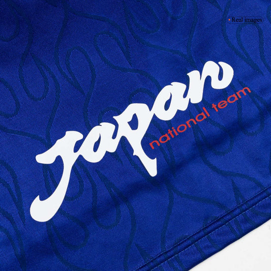 Retro 1998 Mens Japan World Cup Home Long Sleeve Jersey
