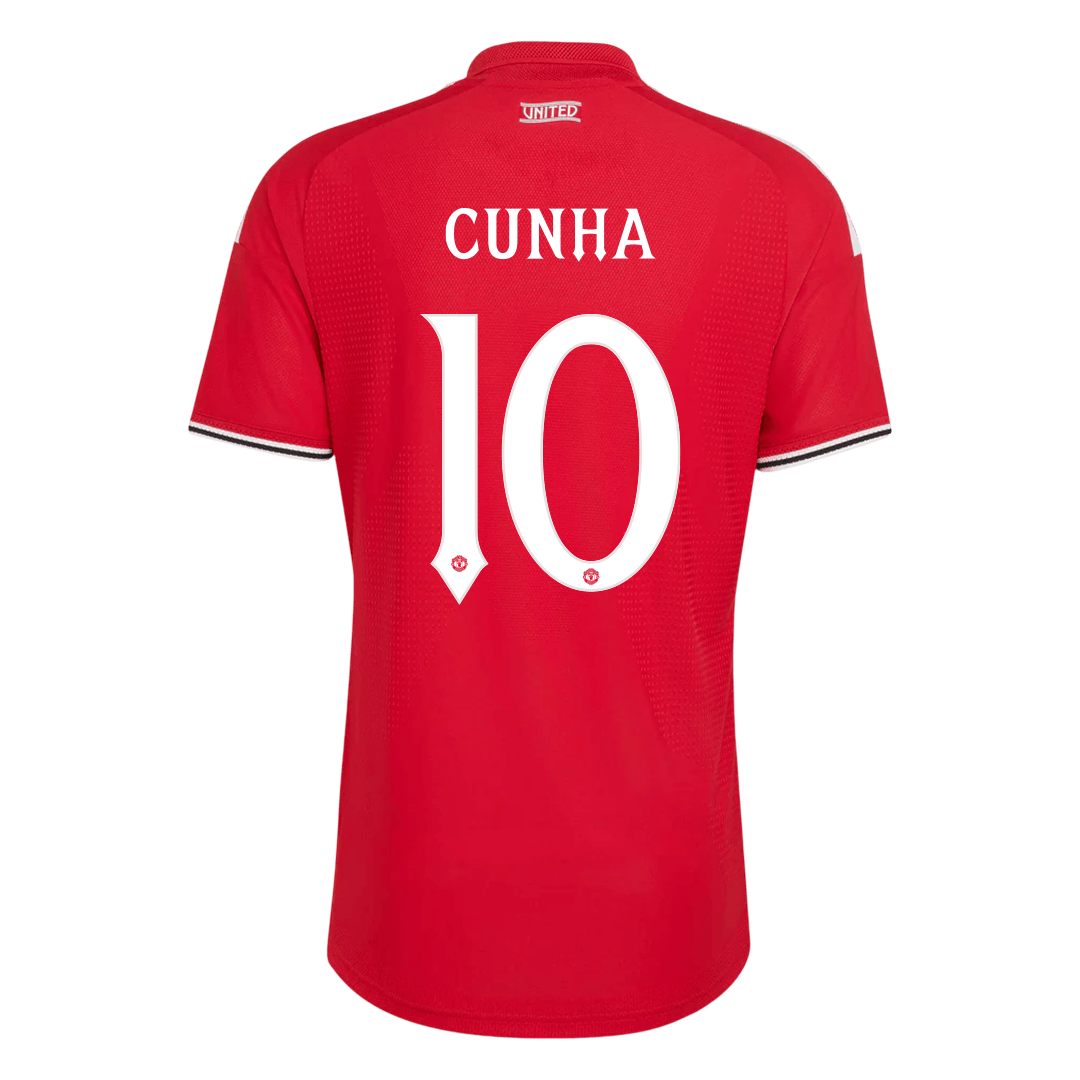 Manchester United Home Jersey 2026/27 - CUNHA #10 - UCL (Player Version)