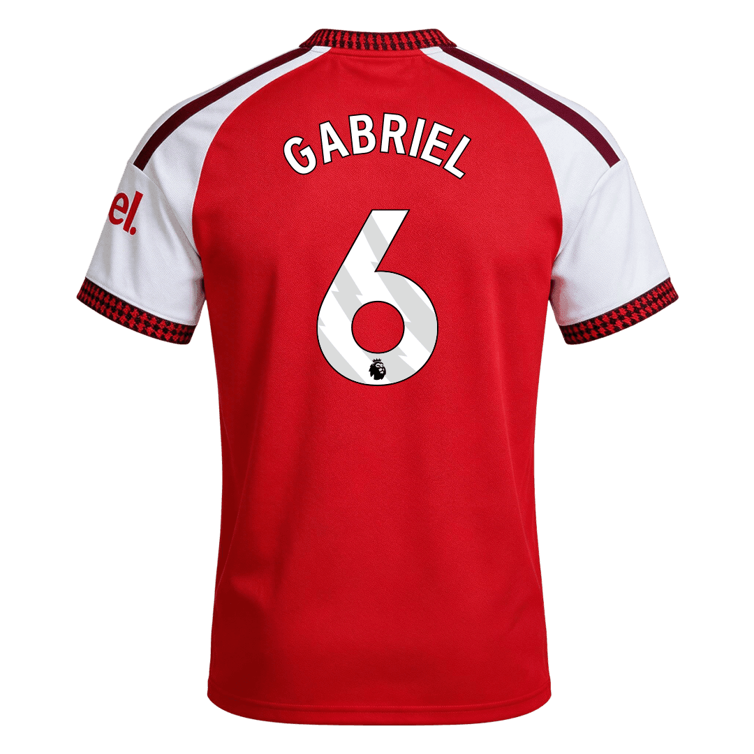 Arsenal Home Jersey 2026/27 - GABRIEL #6 (Player Version)