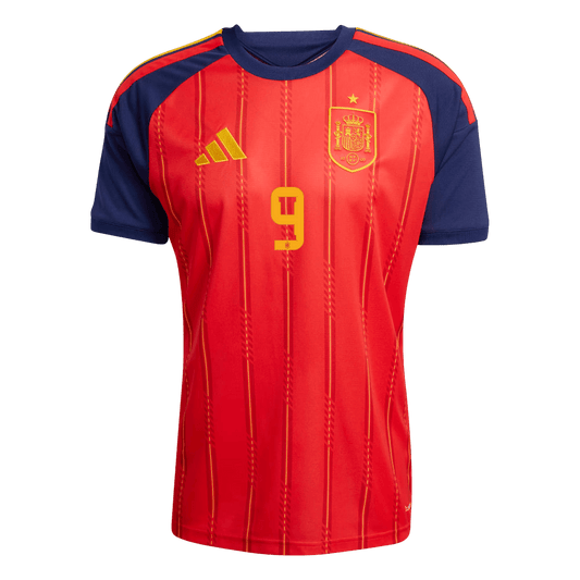 Spain World Cup 2026 Home Jersey - GAVI #9