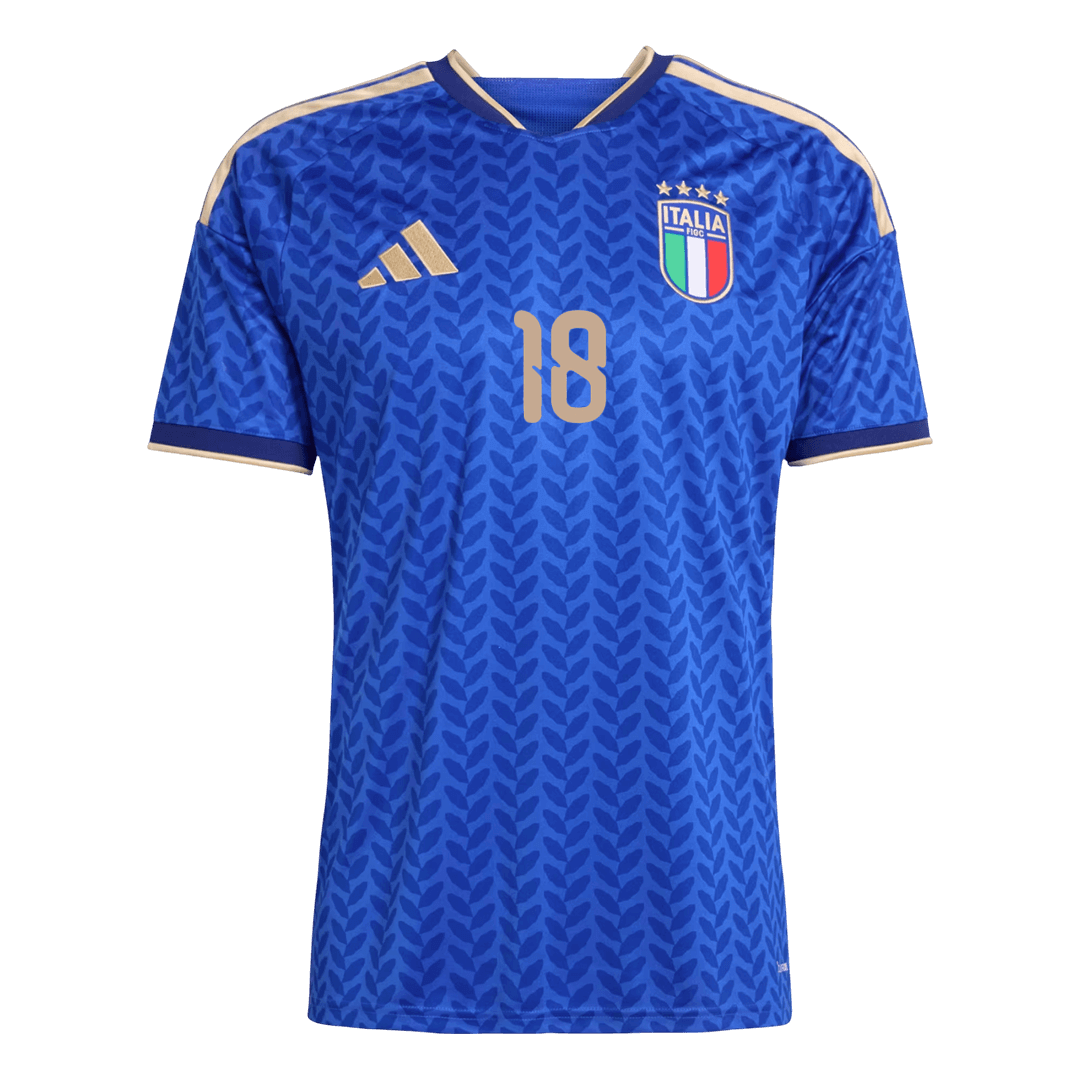 Italy World Cup 2026 Home Jersey - BARELLA #18