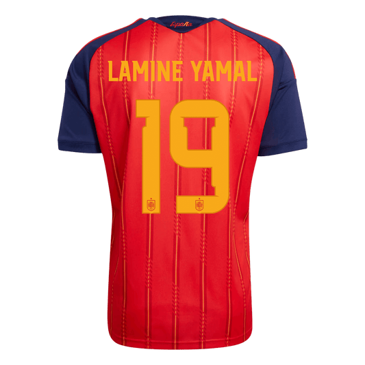 Spain World Cup 2026 Home Jersey - LAMINE YAMAL #19