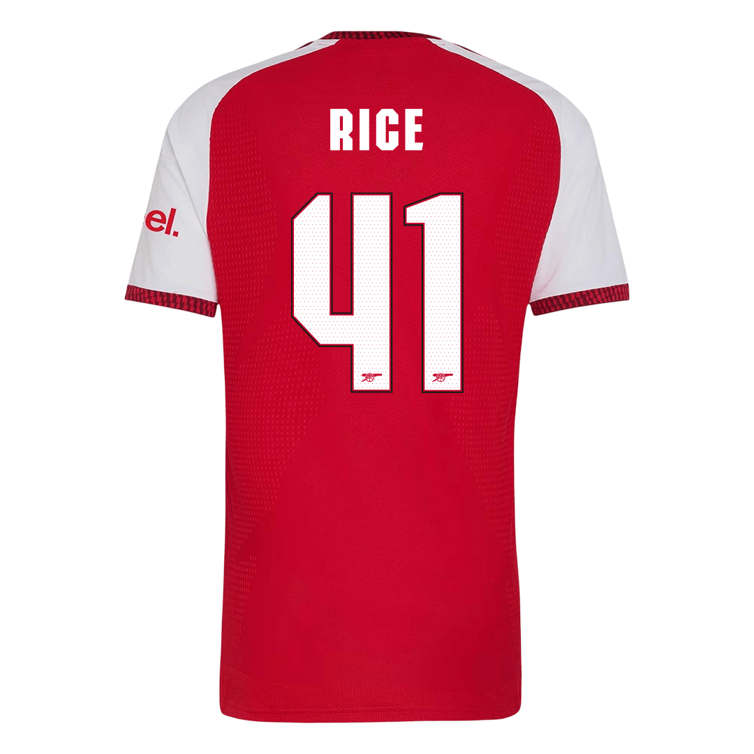 Arsenal Home Jersey 2026/27 - RICE #41 - UCL (Player Version)