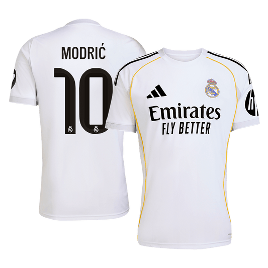 Real Madrid Home Jersey 2025/26 - MODRIĆ #10