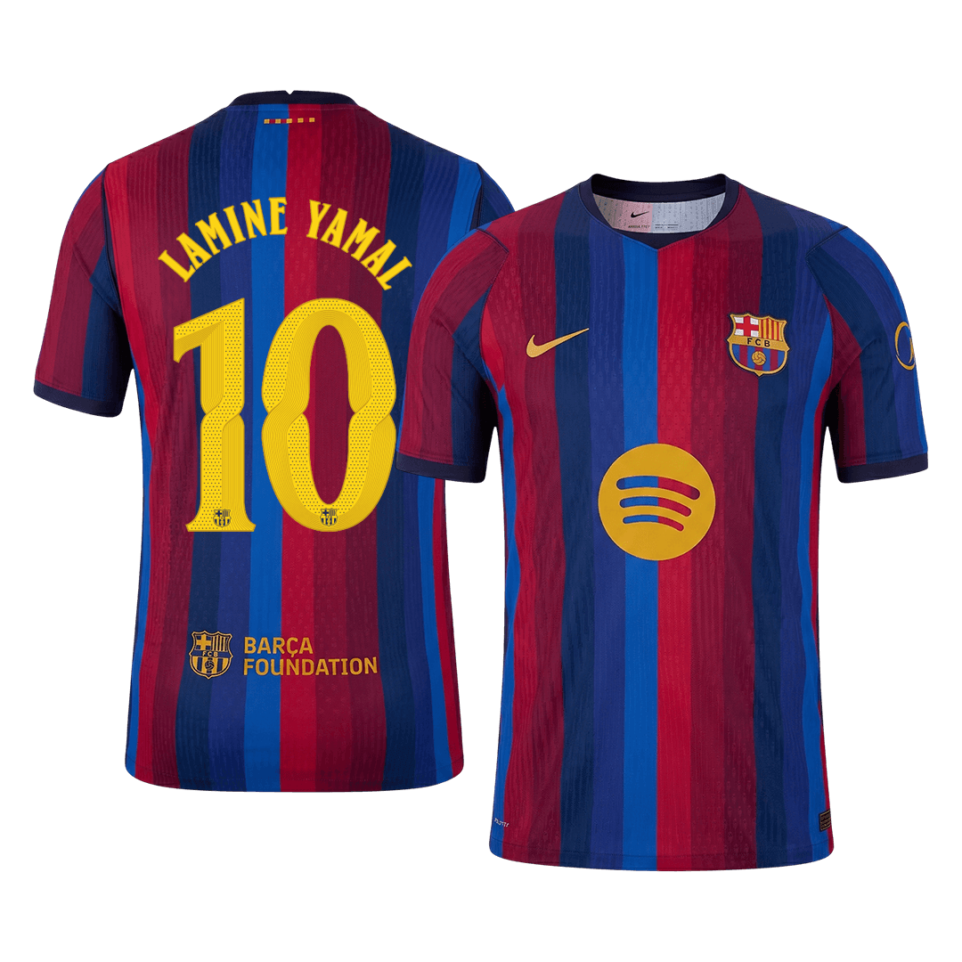 Barcelona Home Jersey 2026/27 - LAMINE YAMAL #10 - UCL (Player Version)
