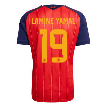 [Champion Edition] Spain World Cup Home Jersey 2026 - LAMINE YAMAL #19