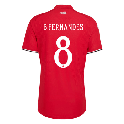 Manchester United Home Jersey 2026/27 - B. FERNANDES #8 - UCL (Player Version)