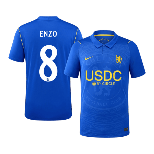 Chelsea Home Jersey 2026/27 - ENZO #8 - UCL