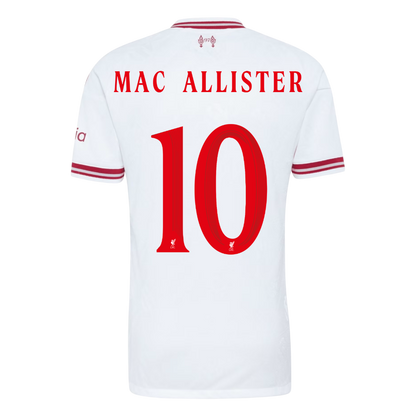 Liverpool Away Jersey 2026/27 - MAC ALLISTER #10 (Player Version)