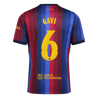 Barcelona Home Jersey 2026/27 - GAVI #6 - UCL