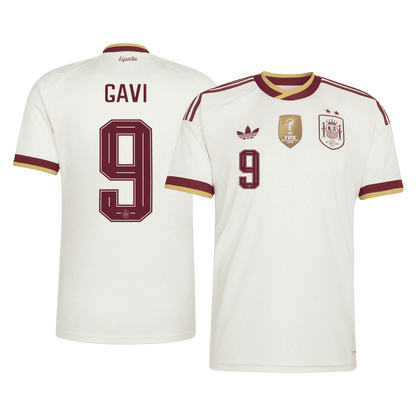 [Champion Edition] Spain World Cup Away Jersey 2026 - GAVI #9