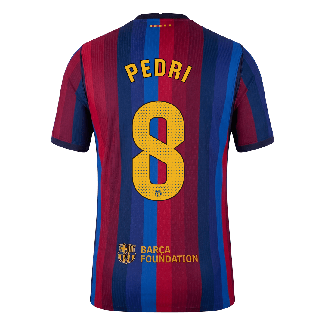 Barcelona Home Jersey 2026/27 - PEDRI #8 (Player Version)