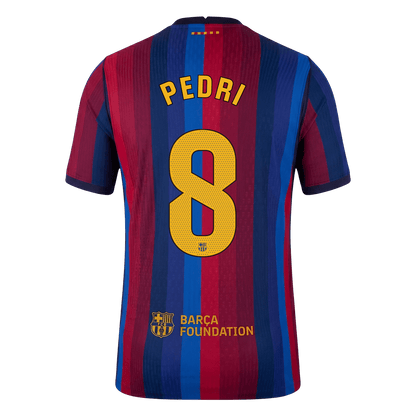 Barcelona Home Jersey 2026/27 - PEDRI #8 (Player Version)
