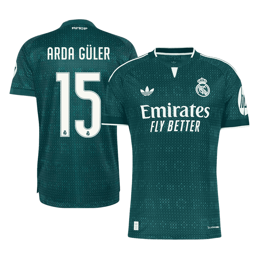 Real Madrid Away Jersey 2026/27 - ARDA GÜLER #15 (Player Version)