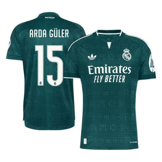 Real Madrid Away Jersey 2026/27 - ARDA GÜLER #15 (Player Version)