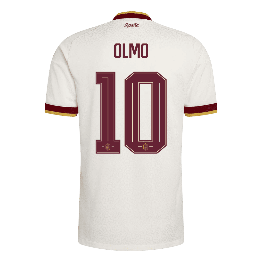 [Champion Edition] Spain World Cup Away Jersey 2026 - OLMO #10 (Player Version)