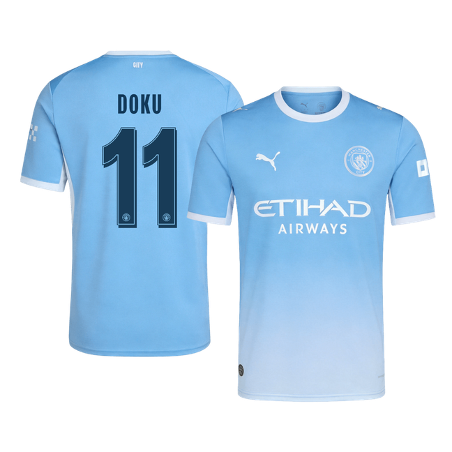 Manchester City Home Jersey 2026/27 - DOKU #11