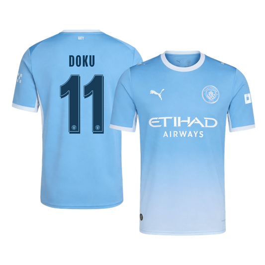 Manchester City Home Jersey 2026/27 - DOKU #11