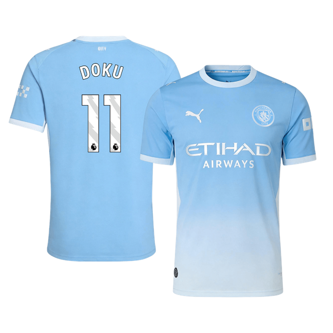 Manchester City Home Jersey 2026/27 - DOKU #11 (Player Version)