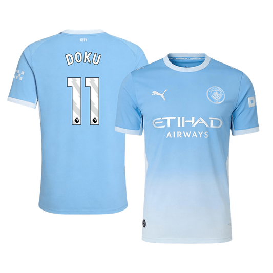 Manchester City Home Jersey 2026/27 - DOKU #11 (Player Version)