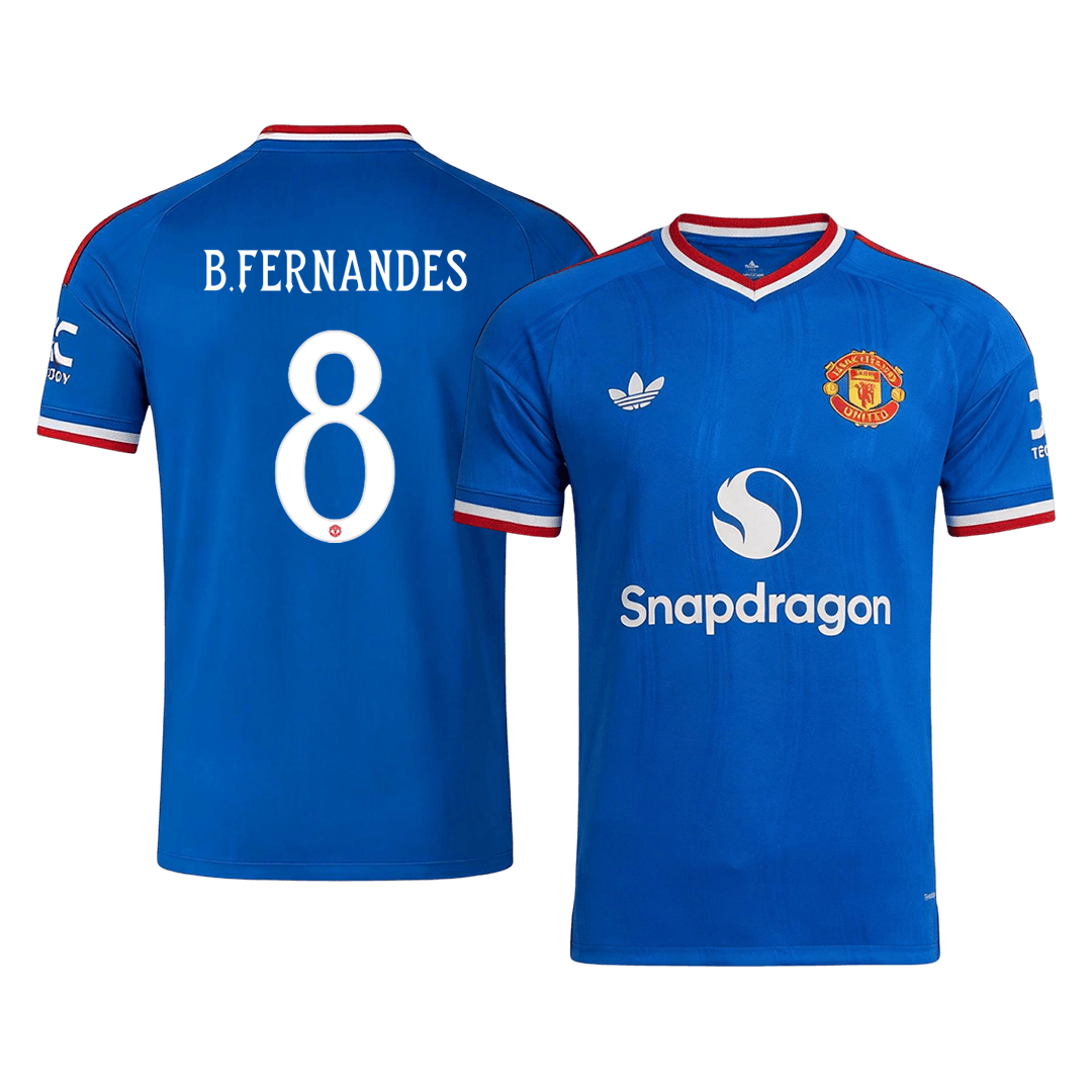 Manchester United Away Jersey 2026/27 - B. FERNANDES #8 - UCL