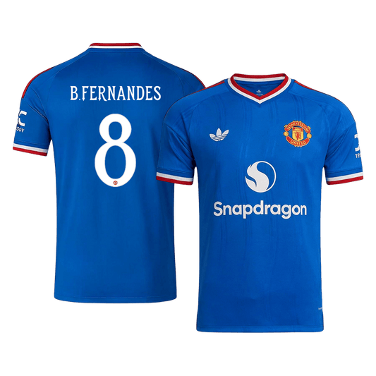 Manchester United Away Jersey 2026/27 - B. FERNANDES #8 - UCL