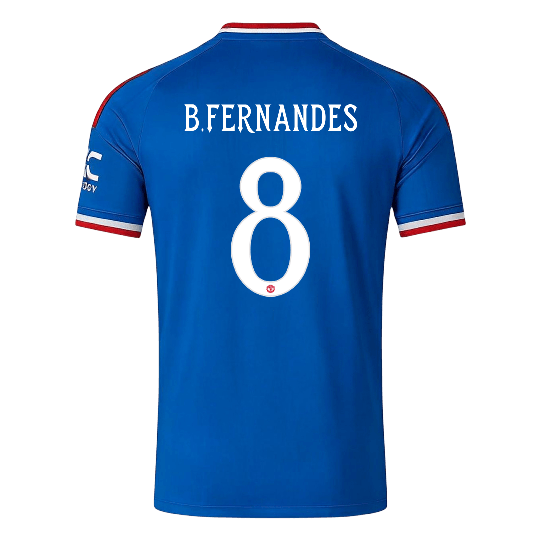 Manchester United Away Jersey 2026/27 - B. FERNANDES #8 - UCL