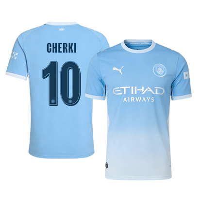 Manchester City Home Jersey 2026/27 - CHERKI #10 (Player Version)