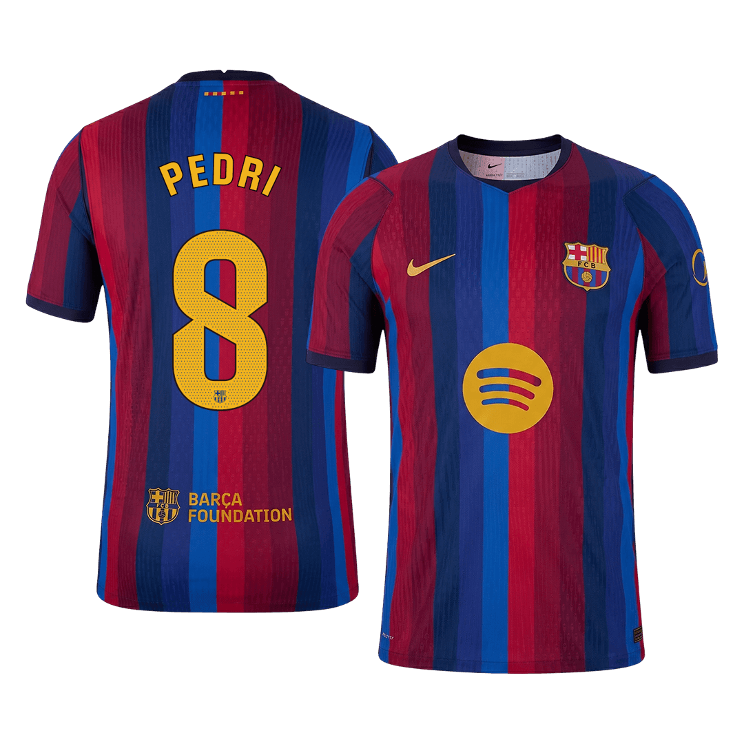 Barcelona Home Jersey 2026/27 - PEDRI #8 (Player Version)