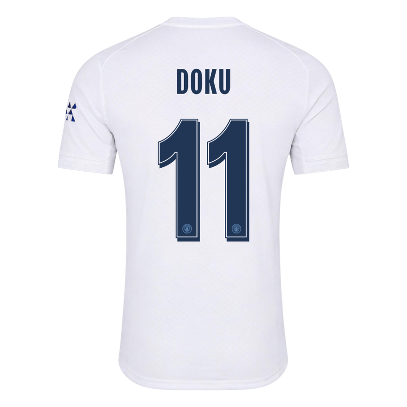 Manchester City Third Away Jersey 2026/27 - DOKU #11 (Player Version)