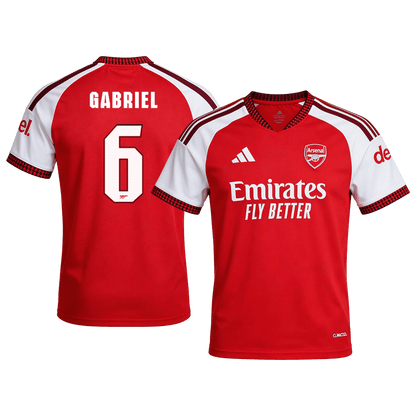 Arsenal Home Jersey 2026/27 - GABRIEL #6 - UCL