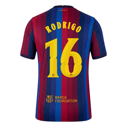 Barcelona Home Jersey 2026/27 - RODRIGO #16 - UCL (Player Version)