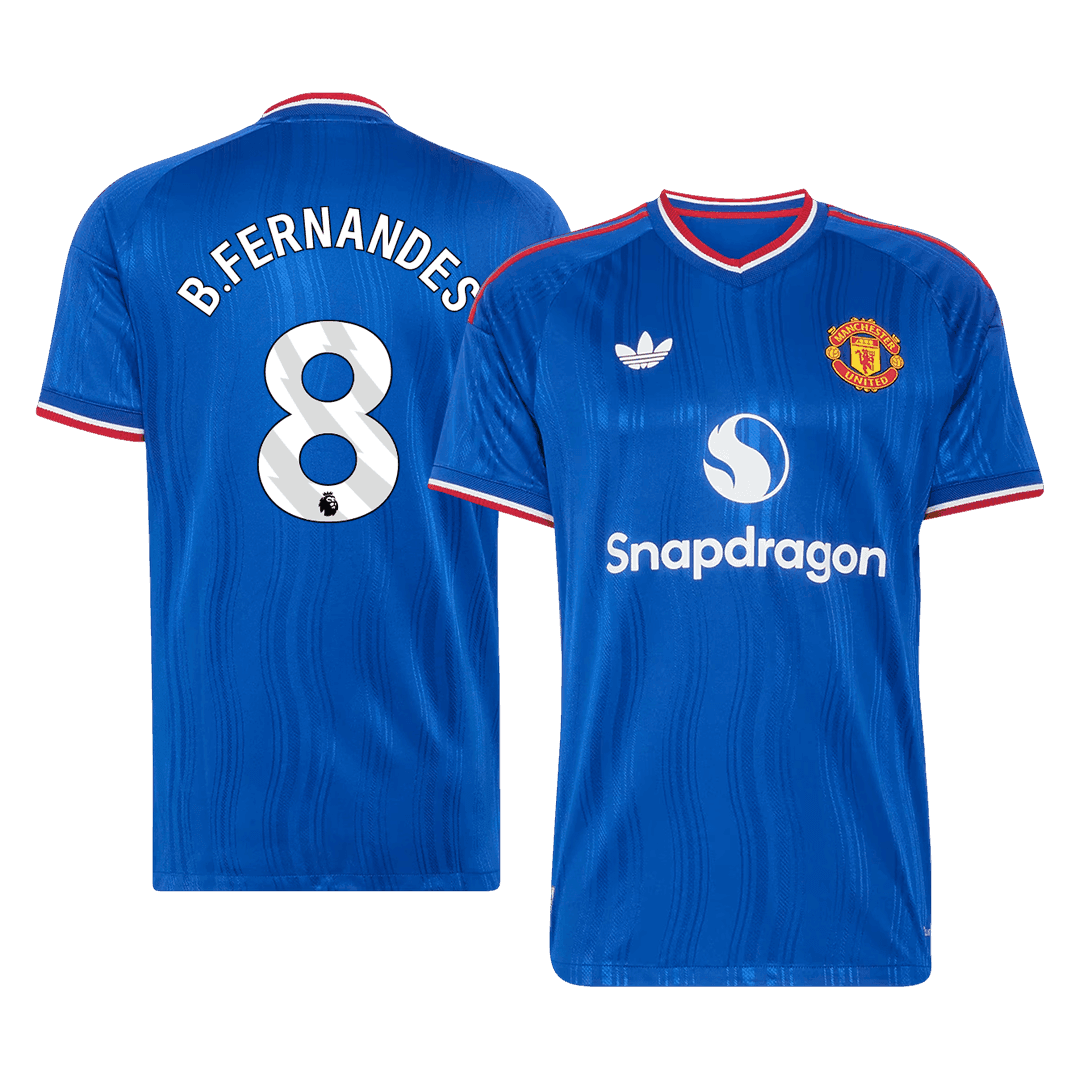 Manchester United Away Jersey 2026/27 - B. FERNANDES #8 (Player Version)