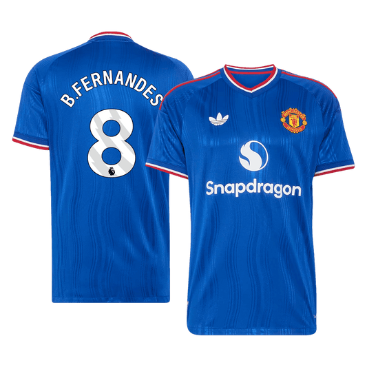 Manchester United Away Jersey 2026/27 - B. FERNANDES #8 (Player Version)