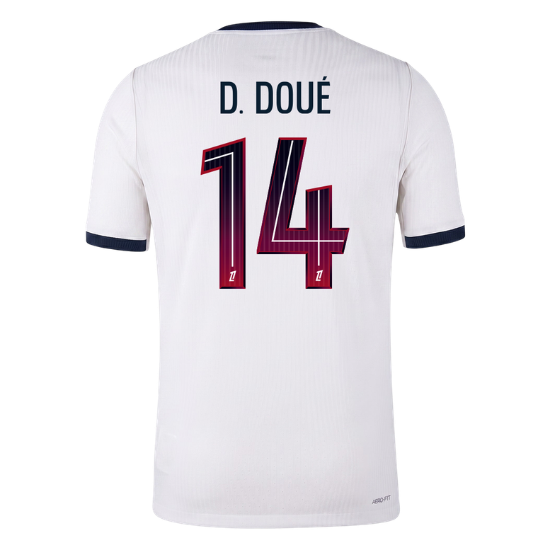 PSG Away Jersey 2026/27 - D. DOUÉ #14 (Player Version)