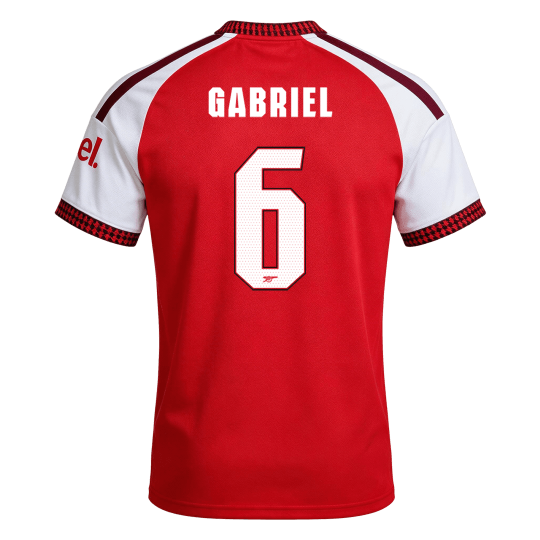 Arsenal Home Jersey 2026/27 - GABRIEL #6 - UCL