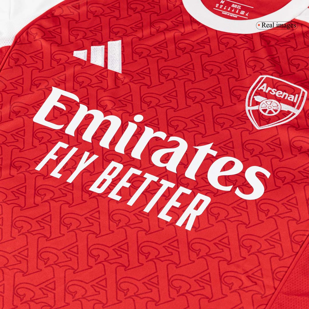 SALIBA #2 Mens Arsenal Home Jersey 2025/26 [PREMIUM]