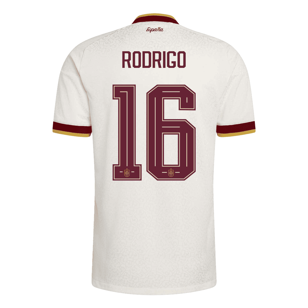 [Champion Edition] Spain World Cup Away Jersey 2026 - RODRIGO #16 (Player Version)