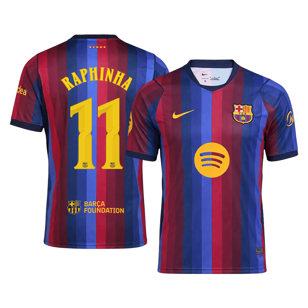 Barcelona Home Jersey 2026/27 - RAPHINHA #11 - UCL