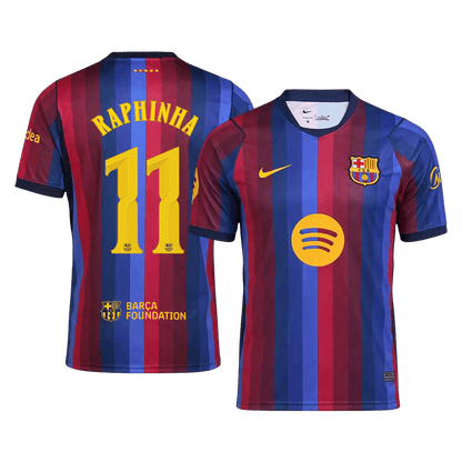 Barcelona Home Jersey 2026/27 - RAPHINHA #11 - UCL