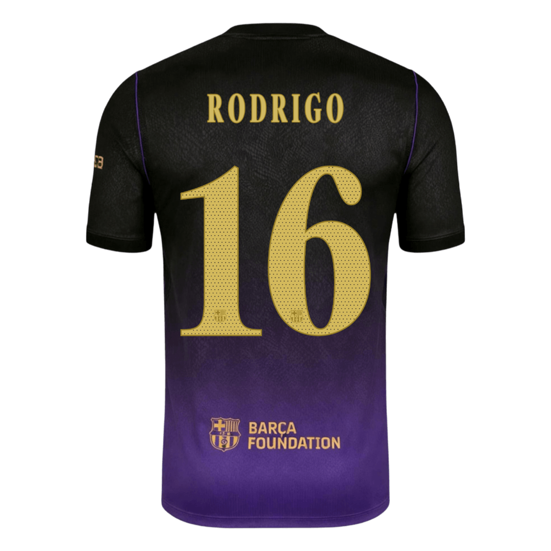 Barcelona Away Jersey 2026/27 - RODRIGO #16 - UCL