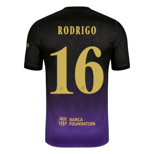 Barcelona Away Jersey 2026/27 - RODRIGO #16 - UCL